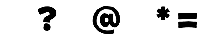 Blone Regular Font OTHER CHARS