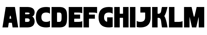 Blonkra Regular Font UPPERCASE