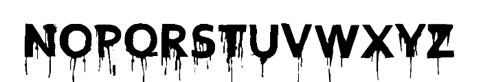 Blood Lust Font UPPERCASE