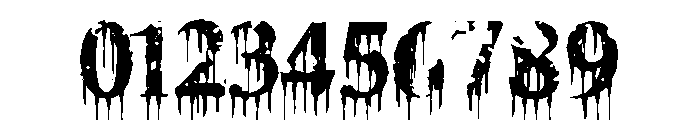 Bloodletting Legacy Font OTHER CHARS