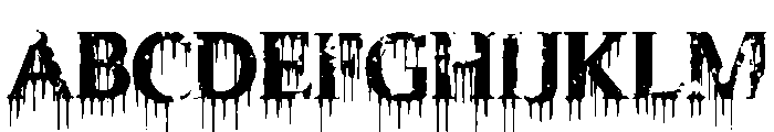 Bloodletting Legacy Font UPPERCASE