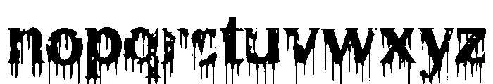 Bloodletting Legacy Font LOWERCASE