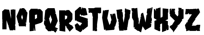 Blood'n Guts Font LOWERCASE