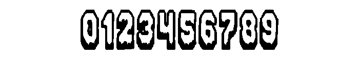 Bloody Bunny Font OTHER CHARS