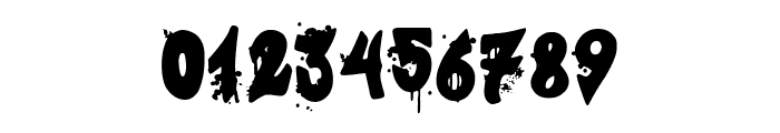Bloody Gothic Empire Font OTHER CHARS