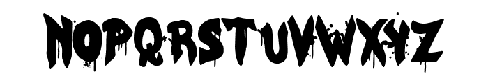 Bloody Gothic Empire Font LOWERCASE
