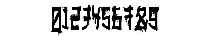 Bloody Japan Font OTHER CHARS