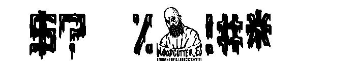 Bloody Leader Font OTHER CHARS