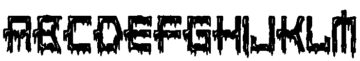 Bloody Leader Font UPPERCASE