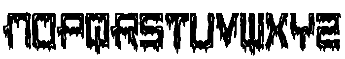 Bloody Leader Font LOWERCASE