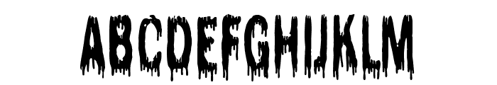 Bloody Sisters Night Club Font UPPERCASE