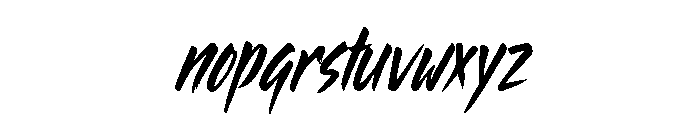 Bloom & Blush Font LOWERCASE