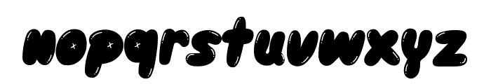 Blopy Font Font LOWERCASE