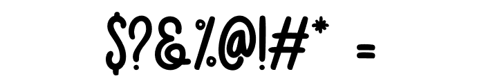 Blossom Sans Font OTHER CHARS