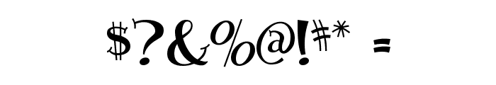 Blossom Font OTHER CHARS