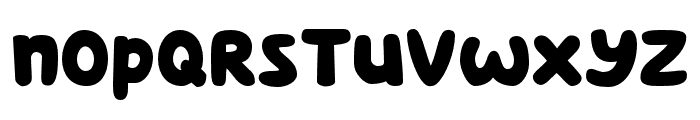 Blue Custard Font LOWERCASE