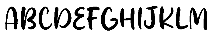 Blue Shine Font UPPERCASE