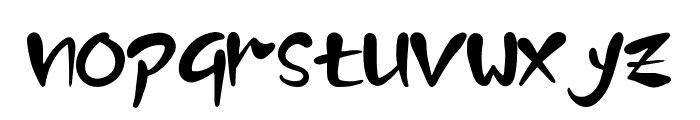 Blue Sky demo Font LOWERCASE