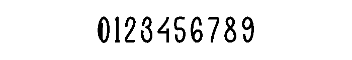 Blue Sticky Font OTHER CHARS