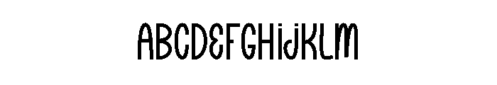 Blue Sticky FONT