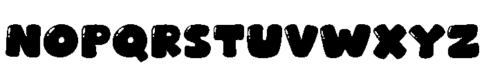Blue Water Font LOWERCASE