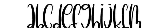 BlueBird Font LOWERCASE