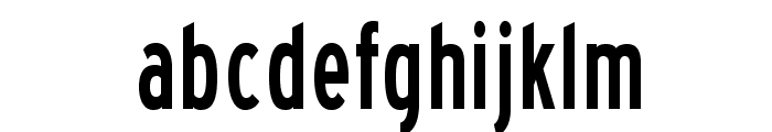 BlueHighwayCondensed-Regular Font LOWERCASE