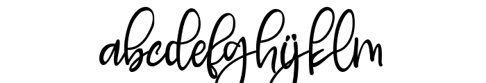 Bluebell Font LOWERCASE