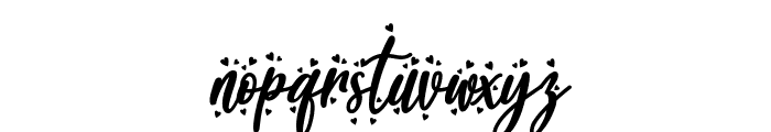 Blueberry Love Font LOWERCASE