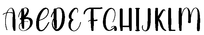 Blues Font UPPERCASE