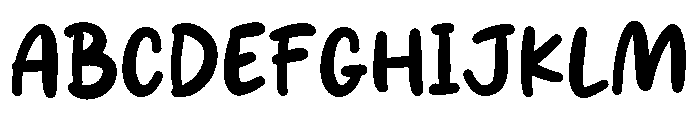 Bluesky1 Font UPPERCASE