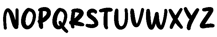 Bluesky1 Font UPPERCASE