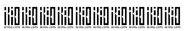 Bluntype ikiiko.com Font OTHER CHARS