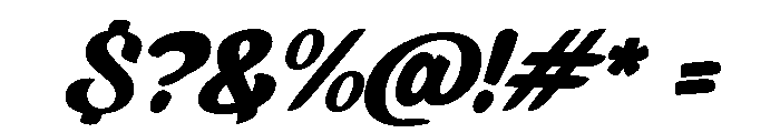 Bluntype ikiiko.com Font OTHER CHARS