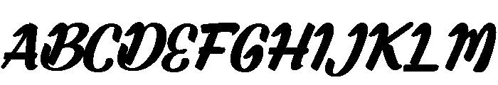 Bluntype ikiiko.com Font UPPERCASE