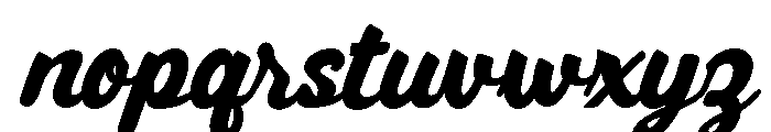Bluntype ikiiko.com Font LOWERCASE