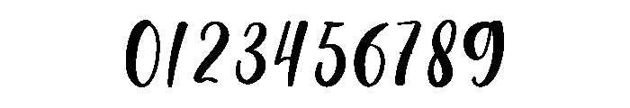 Blush Font OTHER CHARS