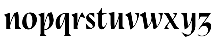 Bluu Next Bold Italic Font LOWERCASE