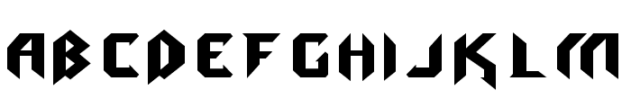 blackmetal Font LOWERCASE