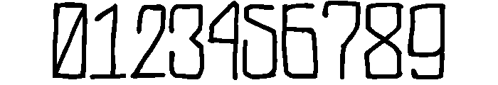 block negrita Font OTHER CHARS