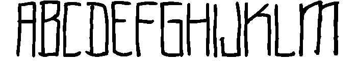block negrita Font UPPERCASE