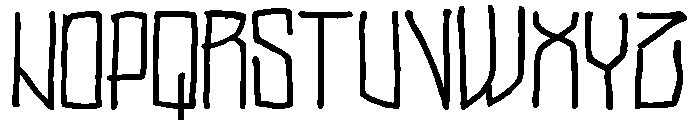block negrita Font UPPERCASE