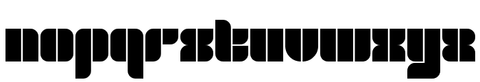 blox Regular Font LOWERCASE