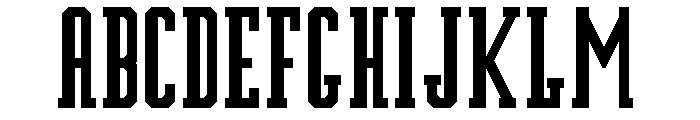 blues mk2 Regular Font UPPERCASE