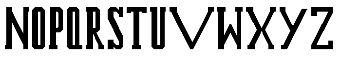 blues mk2 Regular Font UPPERCASE