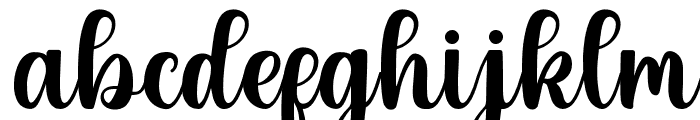 bluesfather Font LOWERCASE