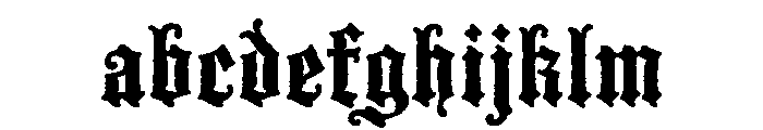 Blackmoor LET Plain FONT