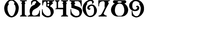 Blackthorn Regular Font OTHER CHARS
