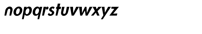 Blitz Condensed Medium Italic Font LOWERCASE