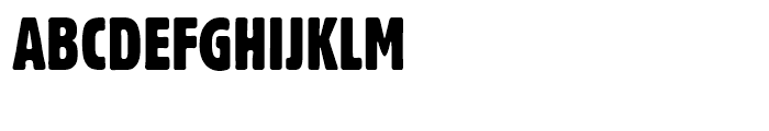 Bloc Extra Condensed Font UPPERCASE